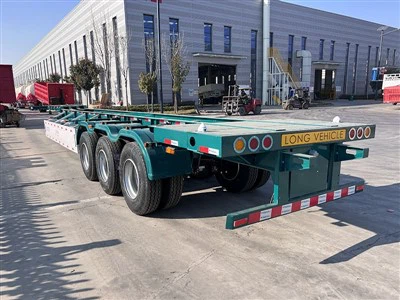 Csontvázas félpótkocsi